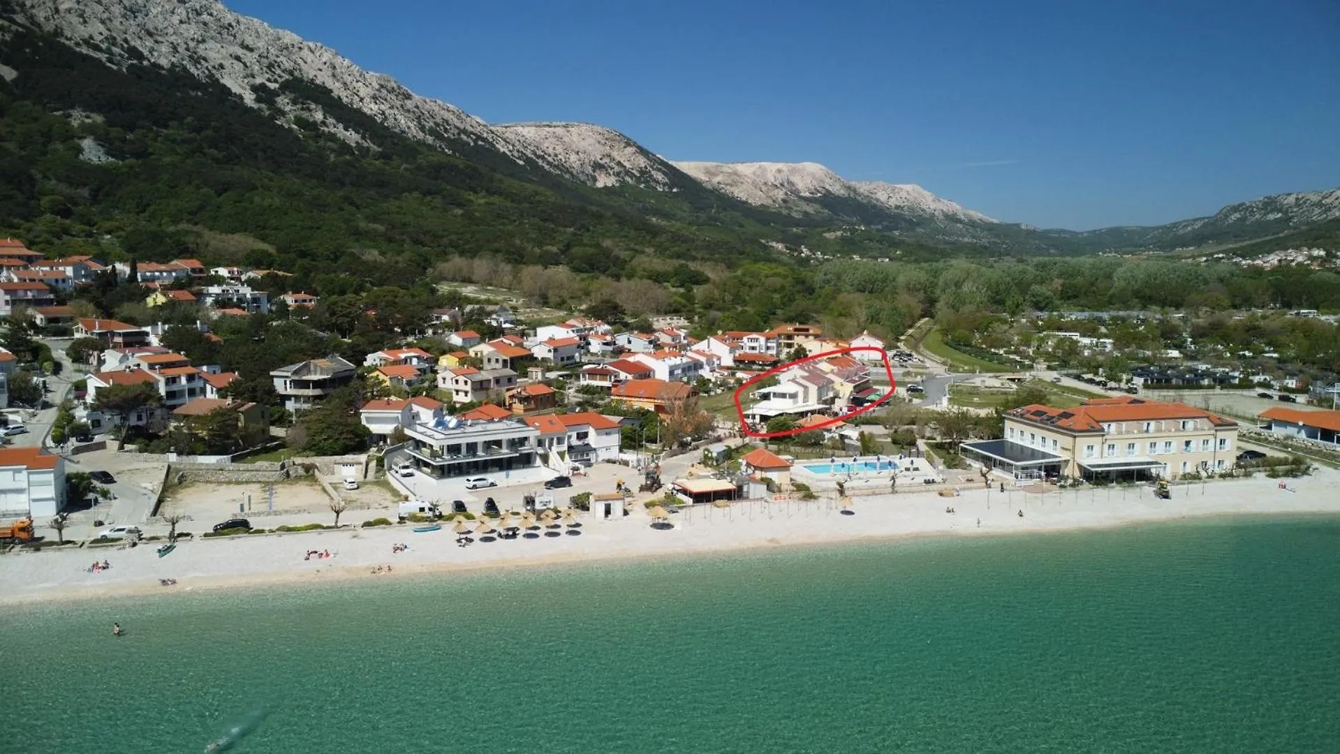 Apartments Kosec Beach Baska  0*, Baska (Krk)