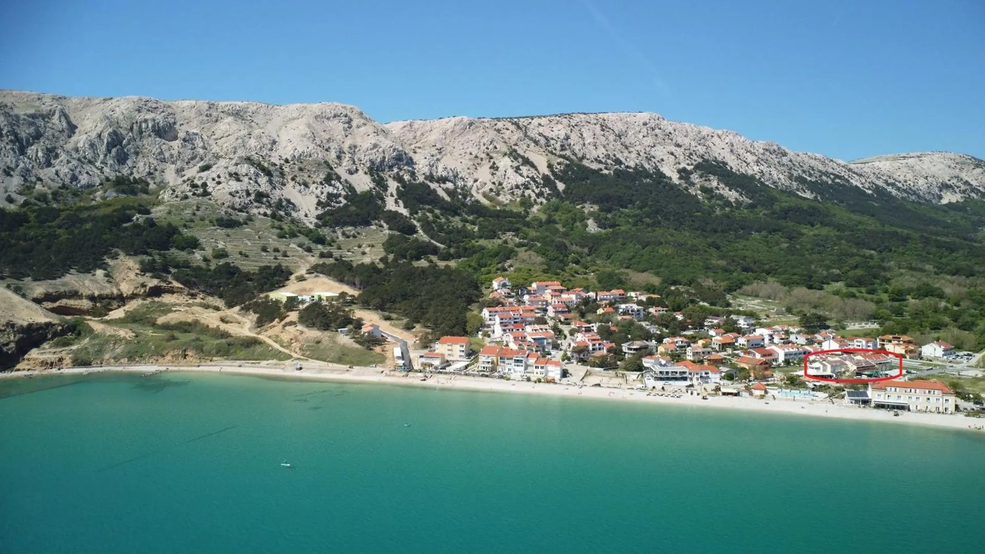 Apartments Kosec Beach Baska  Guest house